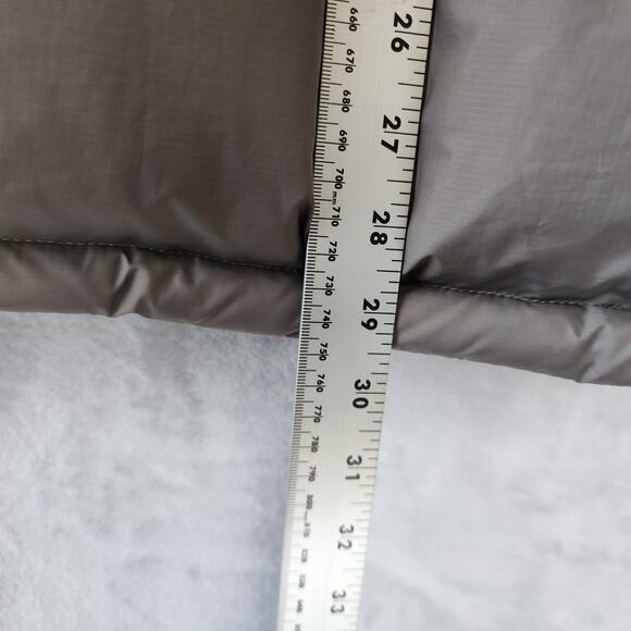 Nike Puffer Vest Mens Size XL Gray Duck Down Insulated 550 Fill Jacket *READ - Picture 11 of 13